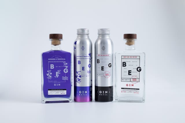 O Mesmo Gin, Menos Impacto e Menor Custo.
